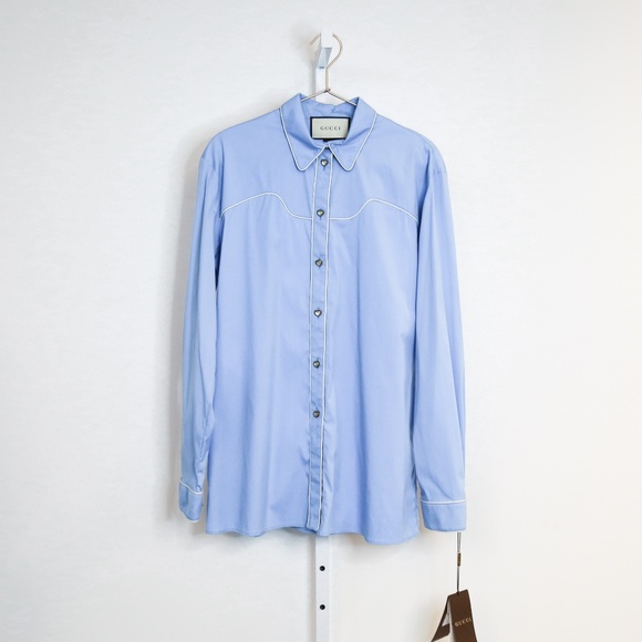 Gucci Tops - Gucci Western Button Down Shirt